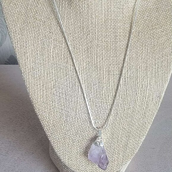 Jewelry - Raw Amethyst Necklace